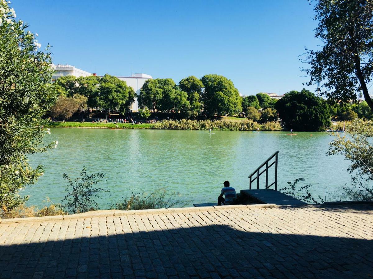 Maravilloso Ático Puente de Triana Siviglia Esterno foto