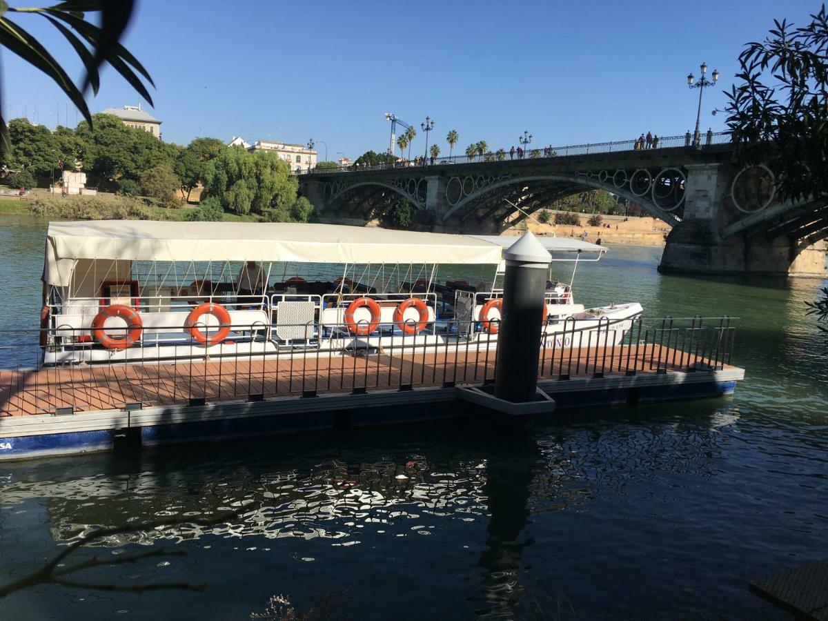 Maravilloso Ático Puente de Triana Siviglia Esterno foto